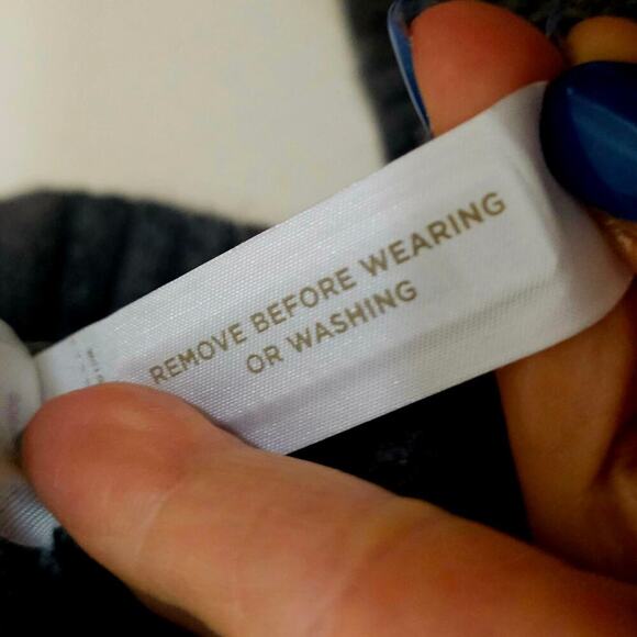 LOFT  NWT Gray M/L Gray Cable Knit Wool Blend warm Cozy turtle neck poncho Boho - Picture 10 of 12